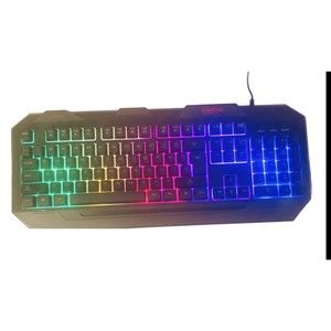 Alpha Gaming Rumble Light-up black‎ Keyboard model# 6939KB
